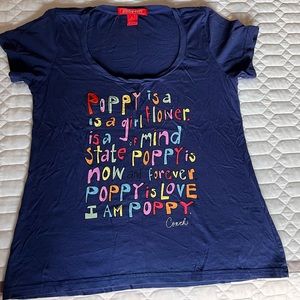 Coach Tee shirt in large only worn twice-GOOD CONDITION